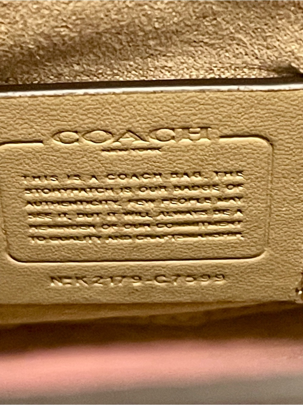 Coach Mini Pepper Crossbody Heart Petal Print C7599 - Picture 9 of 10